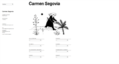 Desktop Screenshot of carmensegovia.net